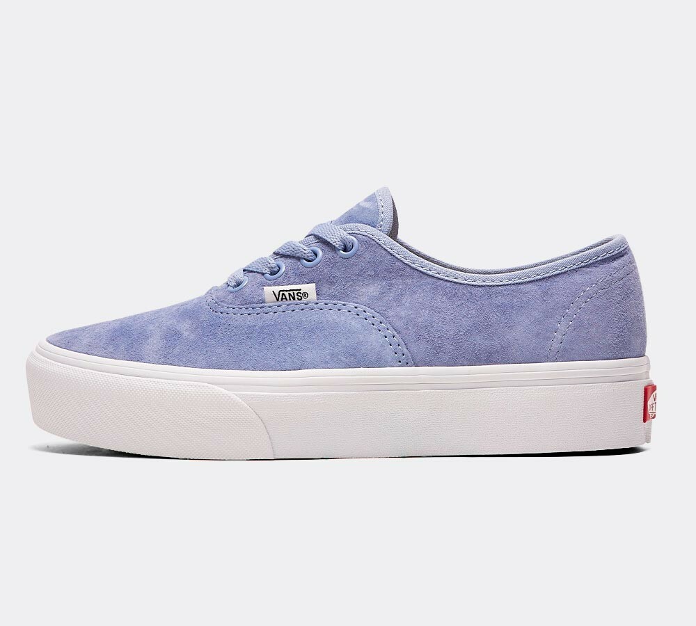 vans authentic platform suede
